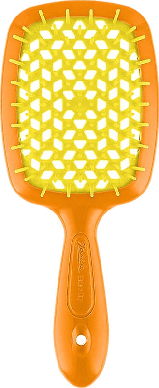 Щетка Superbrush апельсиново-жёлтая Janeke 