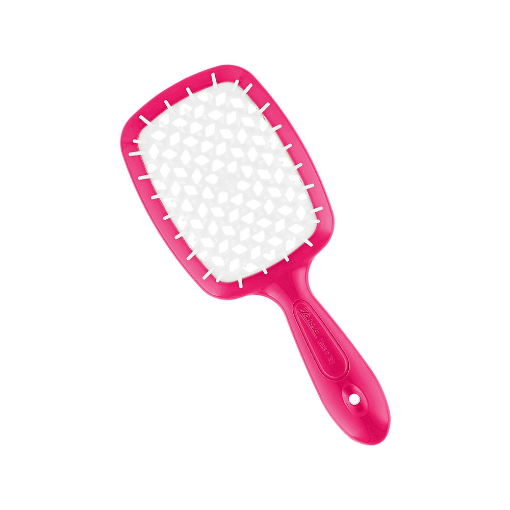 Щітка Superbrush рожевий неон біла Janeke на beauty-prof.com Щітка Superbrush рожевий неон біла Janeke
