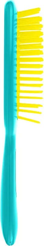Щітка Superbrush бірюза з жовтим Janeke  Фото 2 