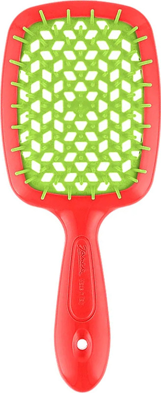 Щетка Superbrush красно-зелёная Janeke