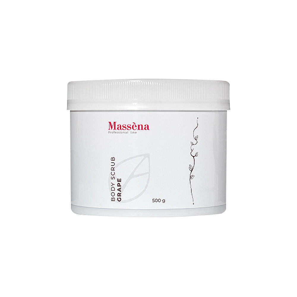 Скраб для тела виноградный Body Scrub Grape Massena, 500 гр