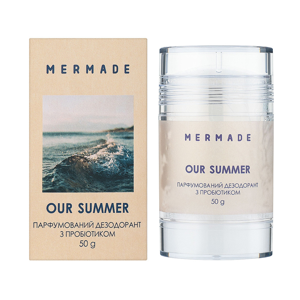 Парфумований дезодорант з пробіотиком Our Summer Mermade, 50 мл на beauty-prof.com Парфумований дезодорант з пробіотиком Our Summer Mermade, 50 мл