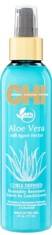 Кондиціонер незмивний з анти-фриз ефектом Aloe Vera CHI, 177 мл