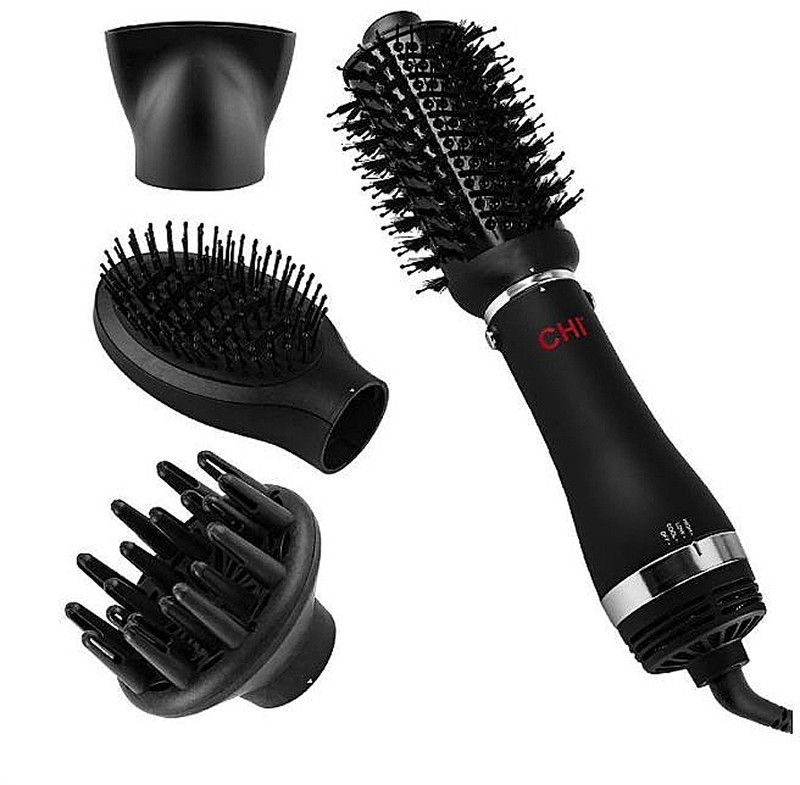Стайлер-щетка многофункциональный профессиональный 4-IN-1 BLOWOUT BRUSH CHI  Фото 3 