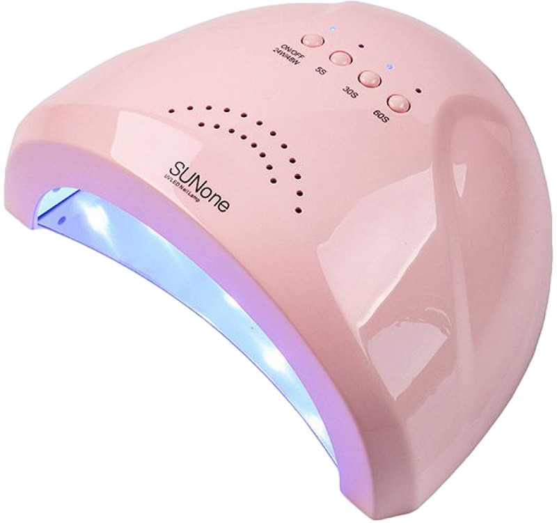 лампа для маникюра LED+UV Sun One Pastel Pink 48W 