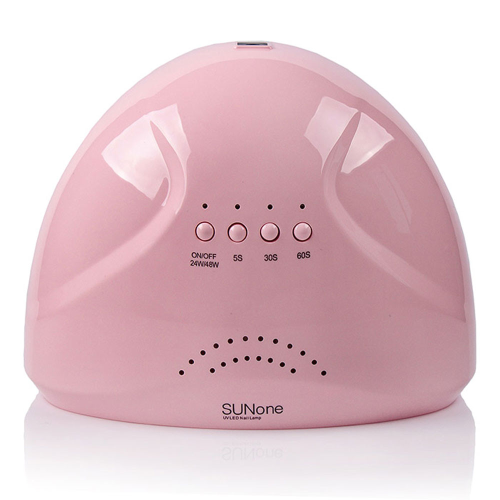 лампа для маникюра LED+UV Sun One Pastel Pink 48W  Фото 2 