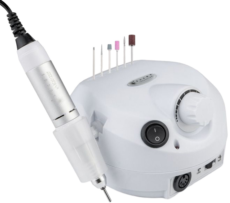 Фрезер для манікюру Bucos ZS-601 Pro White (35000/45W) 
