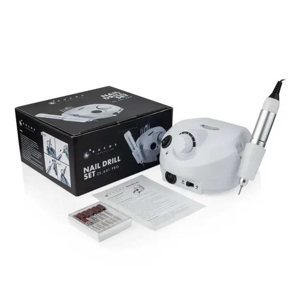 Фрезер для маникюра Bucos ZS-601 Pro White (35000/45W) на beauty-prof.com Фото 7 Фрезер для маникюра Bucos ZS-601 Pro White (35000/45W) Фото 7