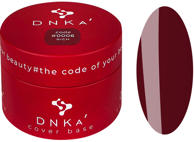 База для ногтей DNKa Cover Base, №0006 30 мл