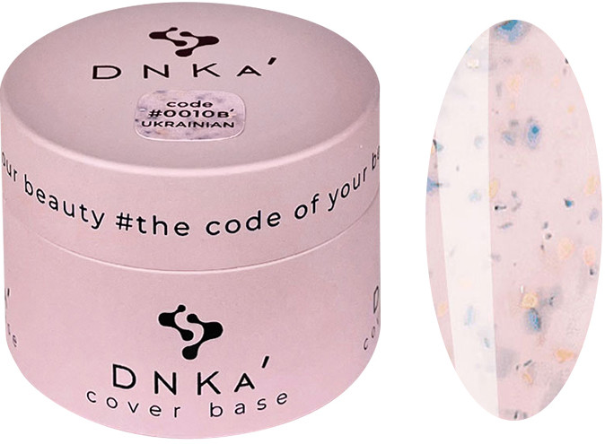 База для ногтей DNKa Cover Base, №0010B' 30 мл