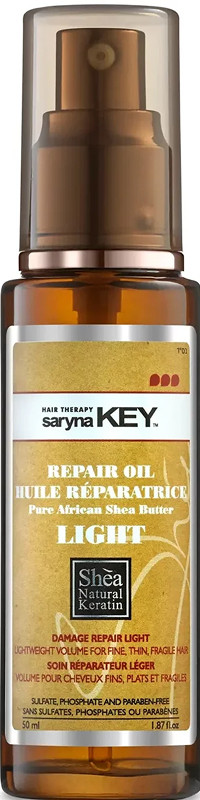 Масло для восстановления волос Damage repair Saryna Key, 50 мл