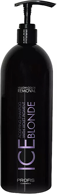 Антижелтый шампунь Ice Blonde Profis, 1000 мл