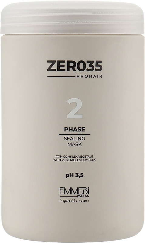 Маска глибокого відновлення Фаза-2 Pro Hair Sealing Mask pH 3,5 Emmebi, 1000 мл