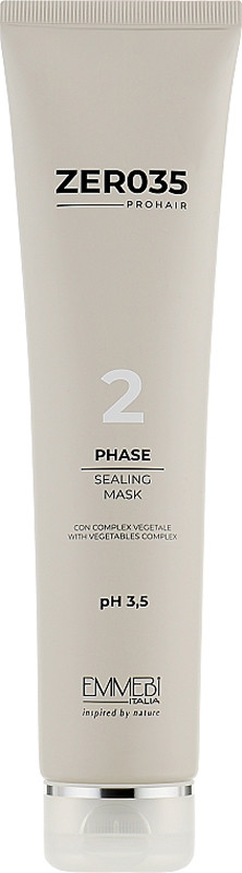 Маска глубокого восстановления Фаза-2 Pro Hair Sealing Mask pH 3,5 Emmebi, 200 мл