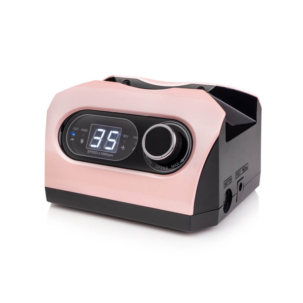Фрезер Bucos ZS-717 Professional (65W/35000 обертів), рожевий на beauty-prof.com Фото 2 Фрезер Bucos ZS-717 Professional (65W/35000 обертів), рожевий Фото 2