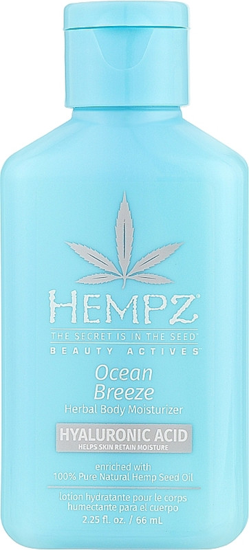 Молочко увлажняющее для тела "Оушен Бриз" HEMPZ Ocean Breeze Herbal Moisturizer, 65 мл