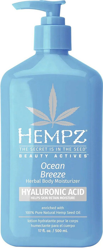Зволожуюче молочко для тіла "Оушен Бриз" HEMPZ Ocean Breeze Herbal Moisturizer, 500 мл