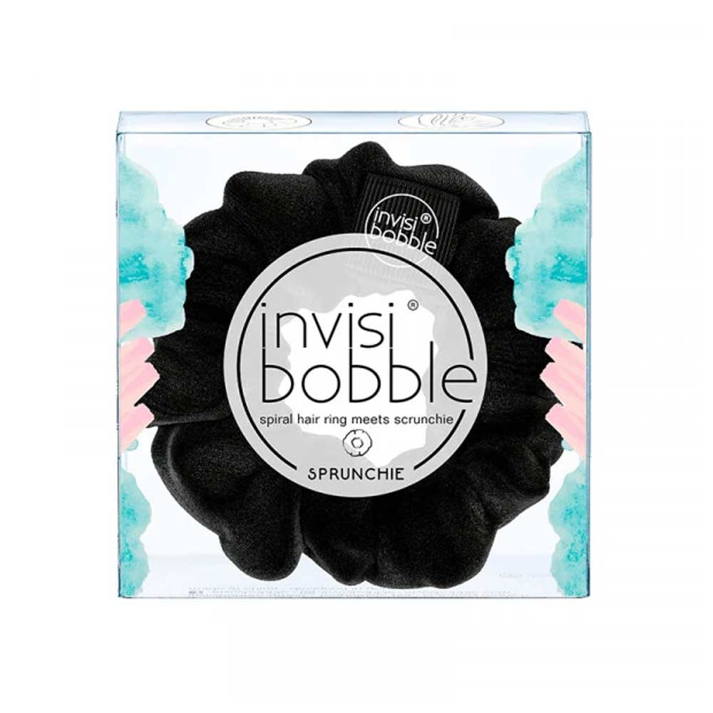 Резинка-браслет для волос Sprunchie True Black Invisibobble  Фото 2 