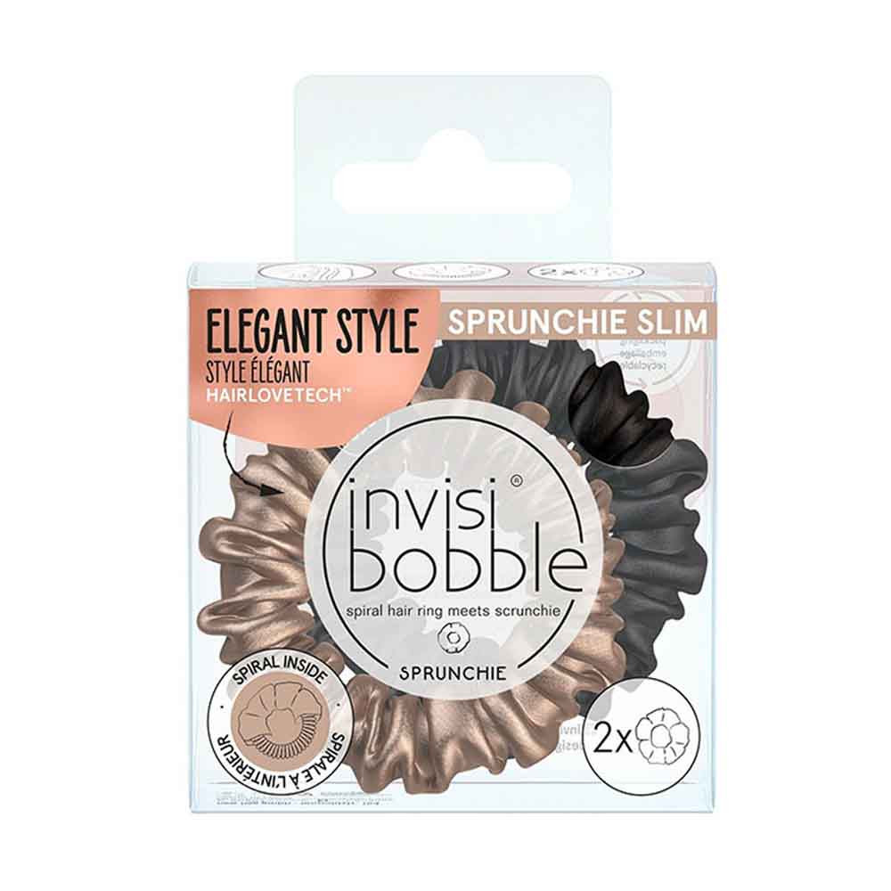 Резинка-браслет для волос Sprunchie Slim True Golden Invisibobble  Фото 2 