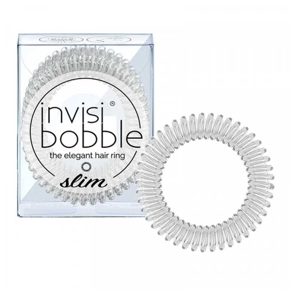 Резинка-браслет для волосся Slim Crystal Clear Invisibobble  Фото 2 