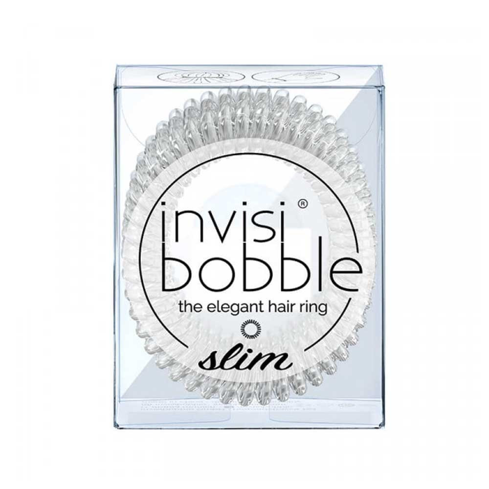 Резинка-браслет для волосся Slim Crystal Clear Invisibobble  Фото 3 