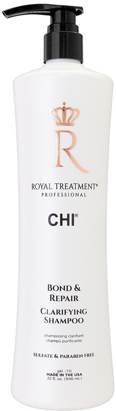 Шампунь увлажняющий для сохранения цвета волос Bond&Repair Royal Treatment CHI, 946 мл