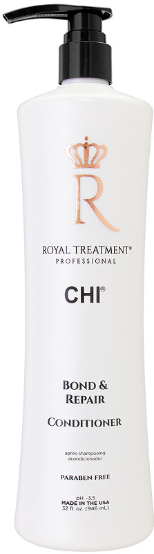 Кондиціонер зволожуючий для збереження кольору волосся Bond&Repair Royal Treatment CHI, 946 мл