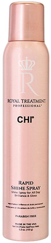 Спрей завершающий для блеска волос Rapid Shine Royal Treatment CHI, 150 г