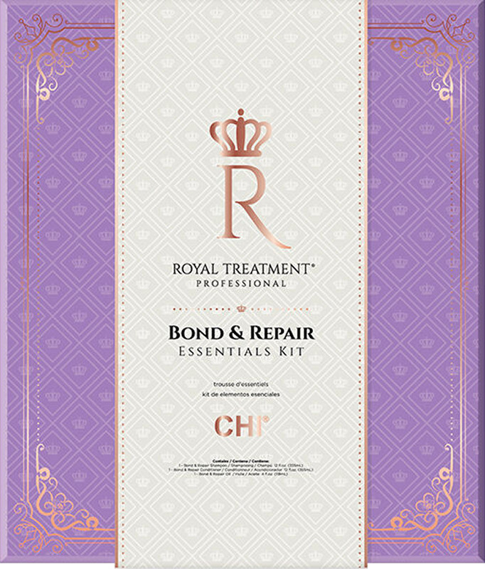 Набір для всіх типів волосся Bond&Repair Royal Treatment CHI, (355 мл/355 мл/118 мл) Фото 2