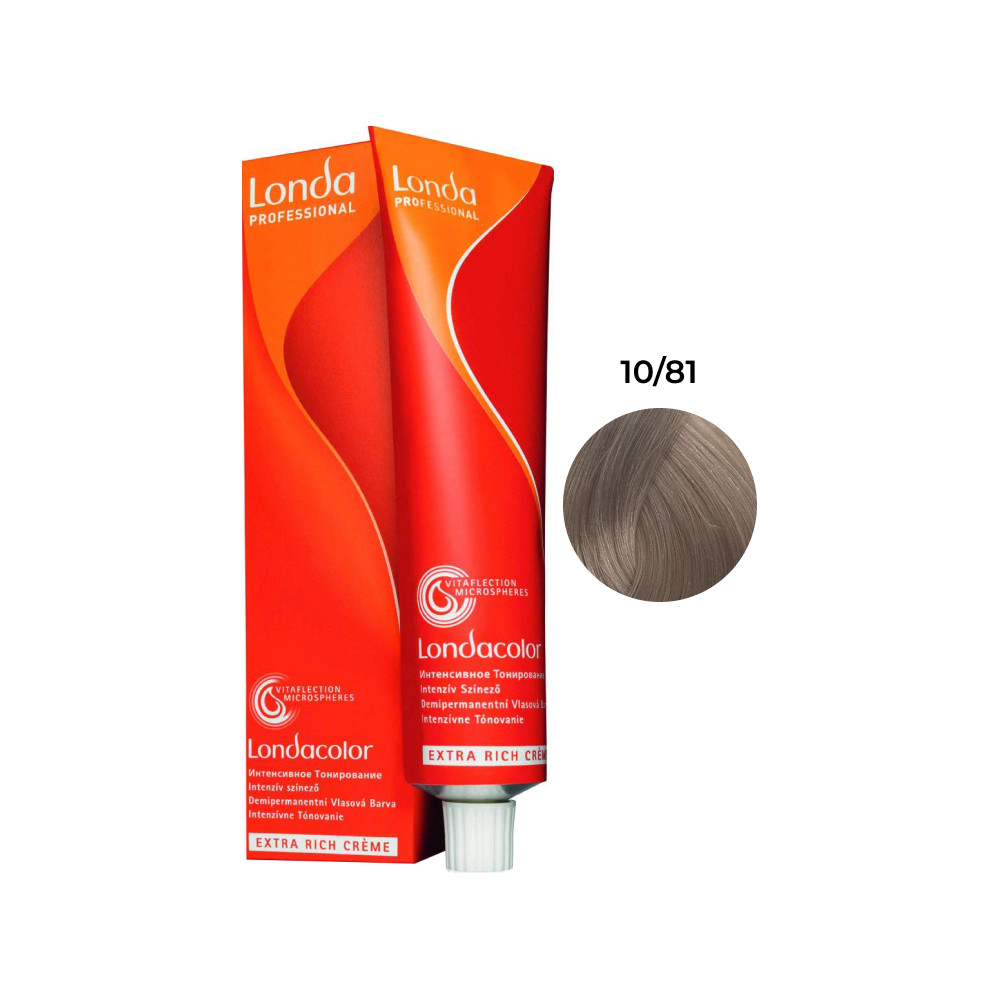Краска для волос интенсивное тонирование Demi Permanent №10/81 Londa Professional, 60 мл
