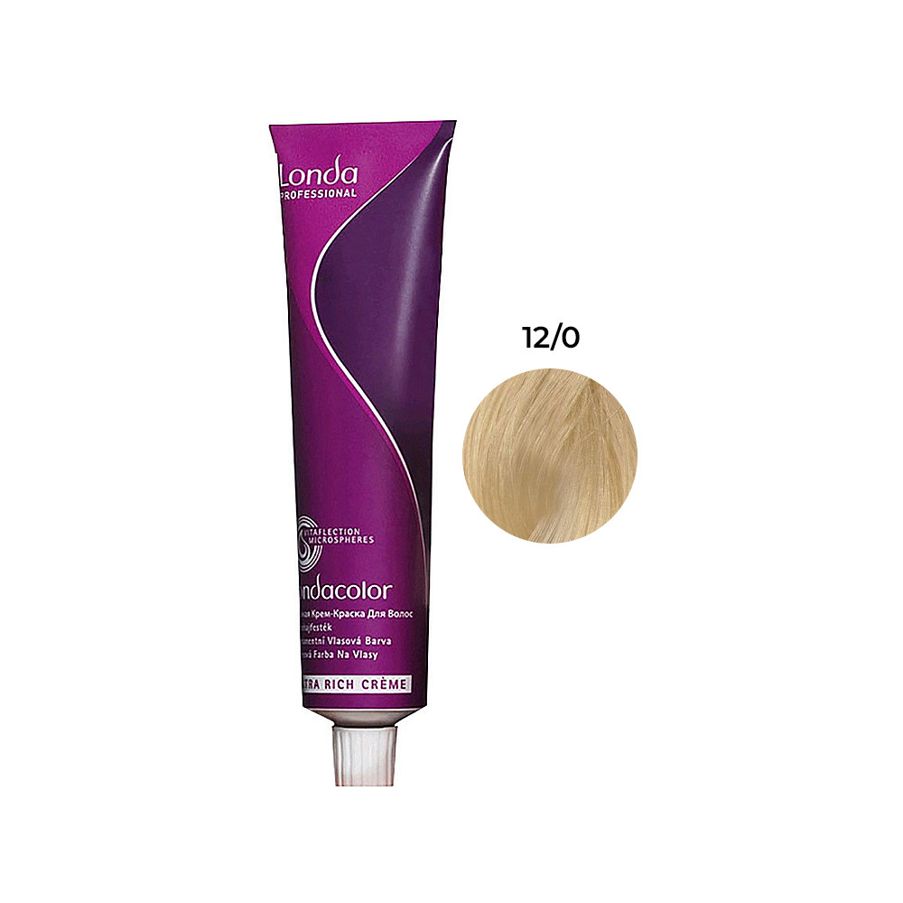 Стойкая крем-краска Permanent Color 12/0 Londa Professional, 60 мл
