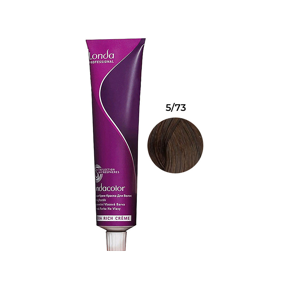 Стойкая крем-краска Permanent Color 5/73 Londa Professional, 60 мл  Фото 2 