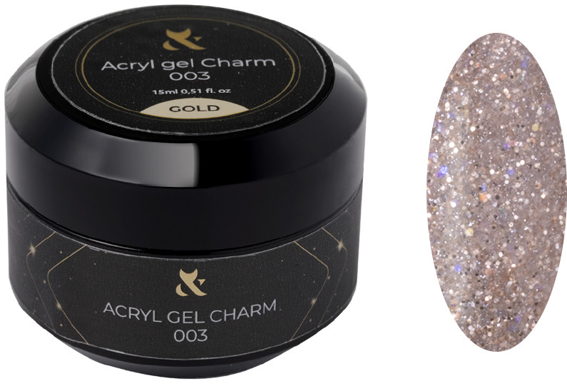 Акригель Acryl gel Charm №003 F.O.X, 15 мл