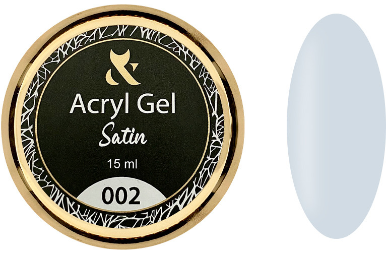 Акригель Acryl gel Satin №002 F.O.X, 15 мл
