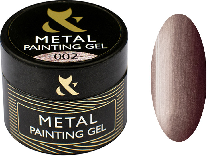 Гель-фарба Metal painting gel №002 F.O.X, 5 мл