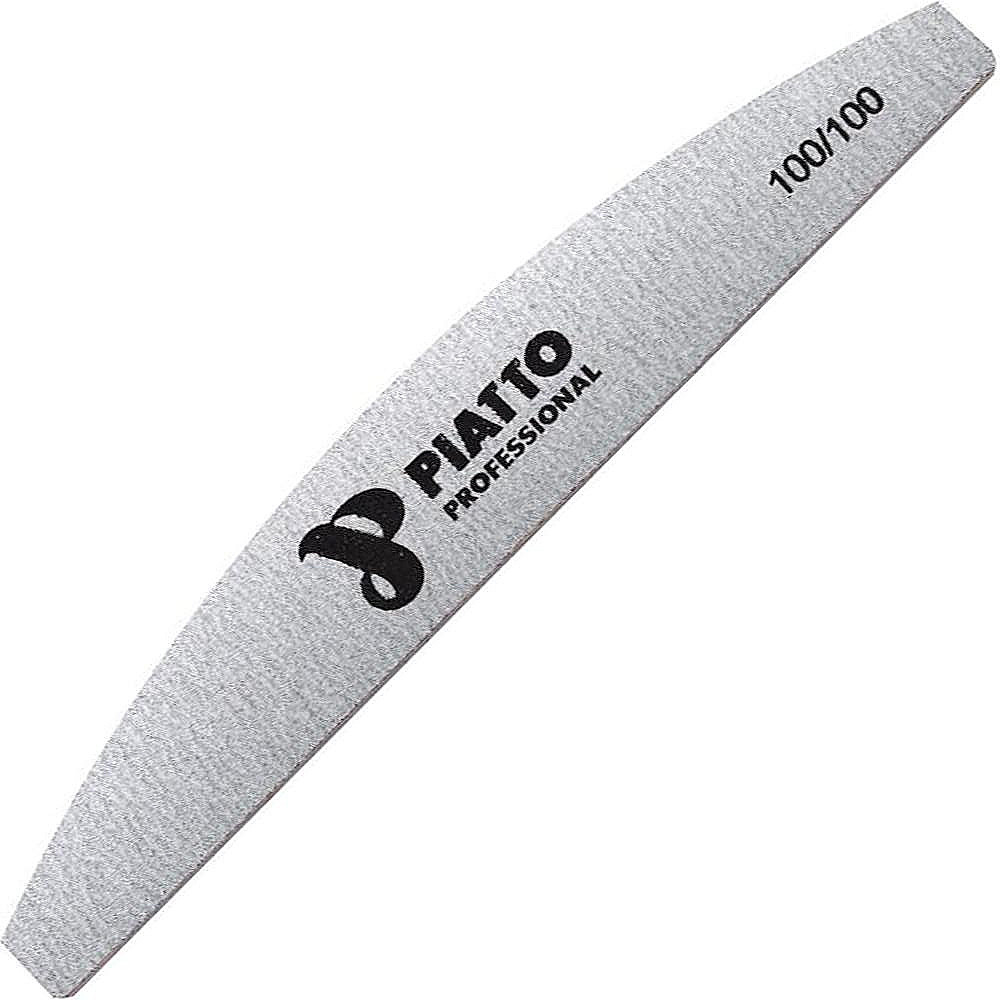 Пилка човен для нігтів Piatto, 100/100