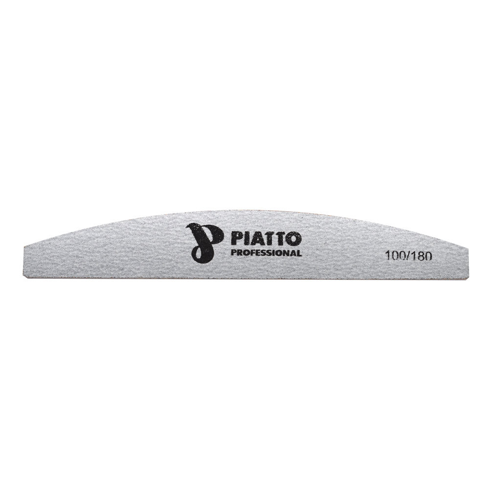Пилка Лодка для ногтей  Piatto 100/180* 