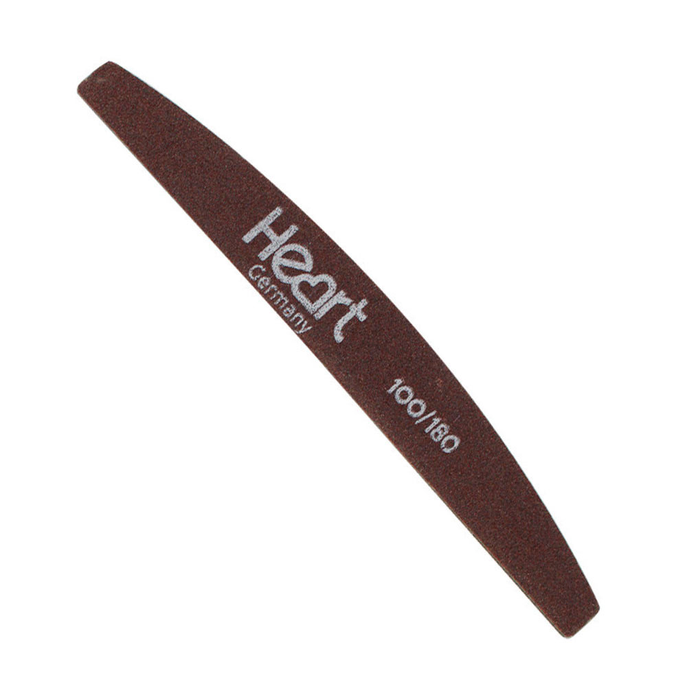 Пилка для нігтів HEART Half Titan Brown 100/180