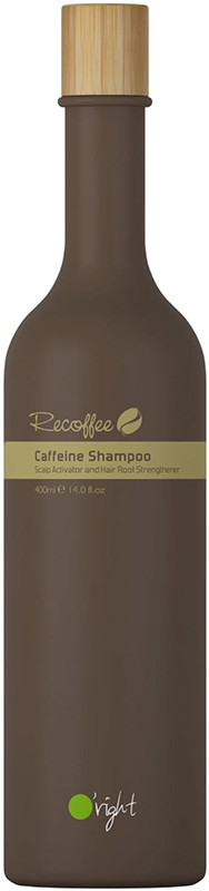 Шампунь стимулюючий органічний проти випадіння з кофеїном O'right, 400 мл