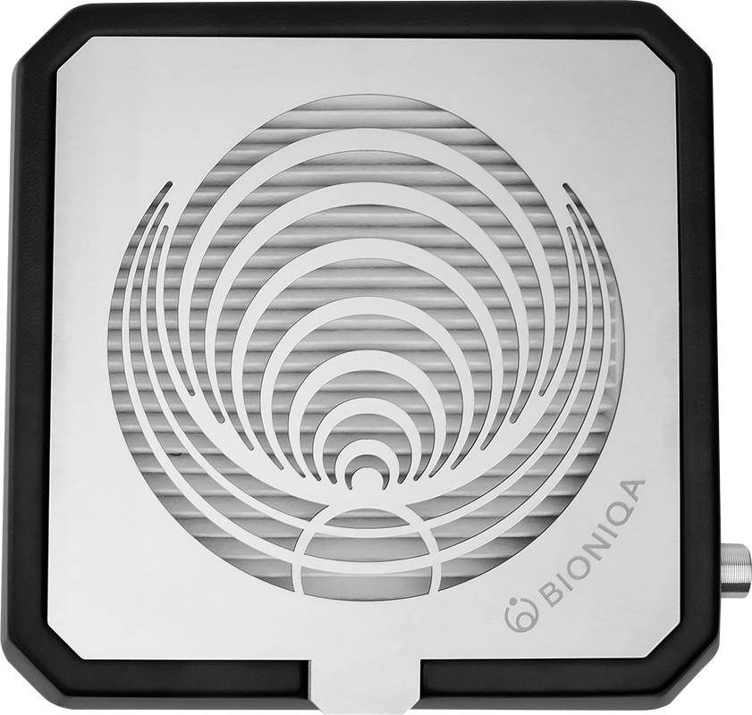 Настільна витяжка для манікюру з HEPA фільтром Bioniqa Tabletop H V1 Black  Фото 3 