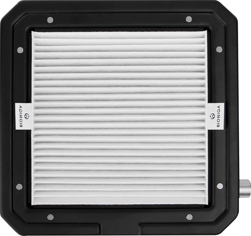 Настольная вытяжка для маникюра с фильтром HEPA Bioniqa Tabletop H V1 Black Фото 4