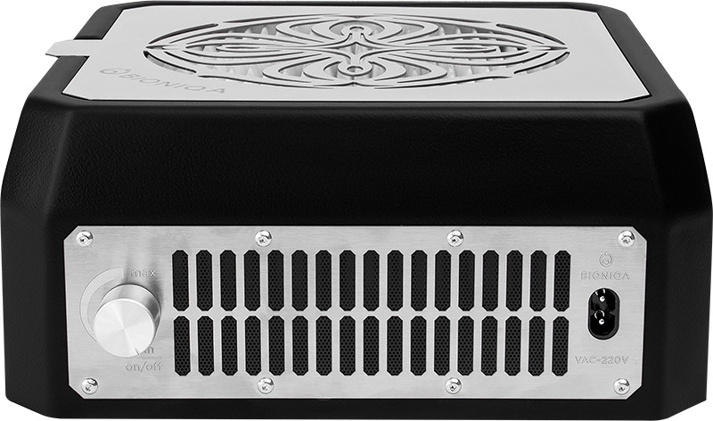 Настольная вытяжка для маникюра с фильтром HEPA Bioniqa Tabletop H V2 Black Фото 2
