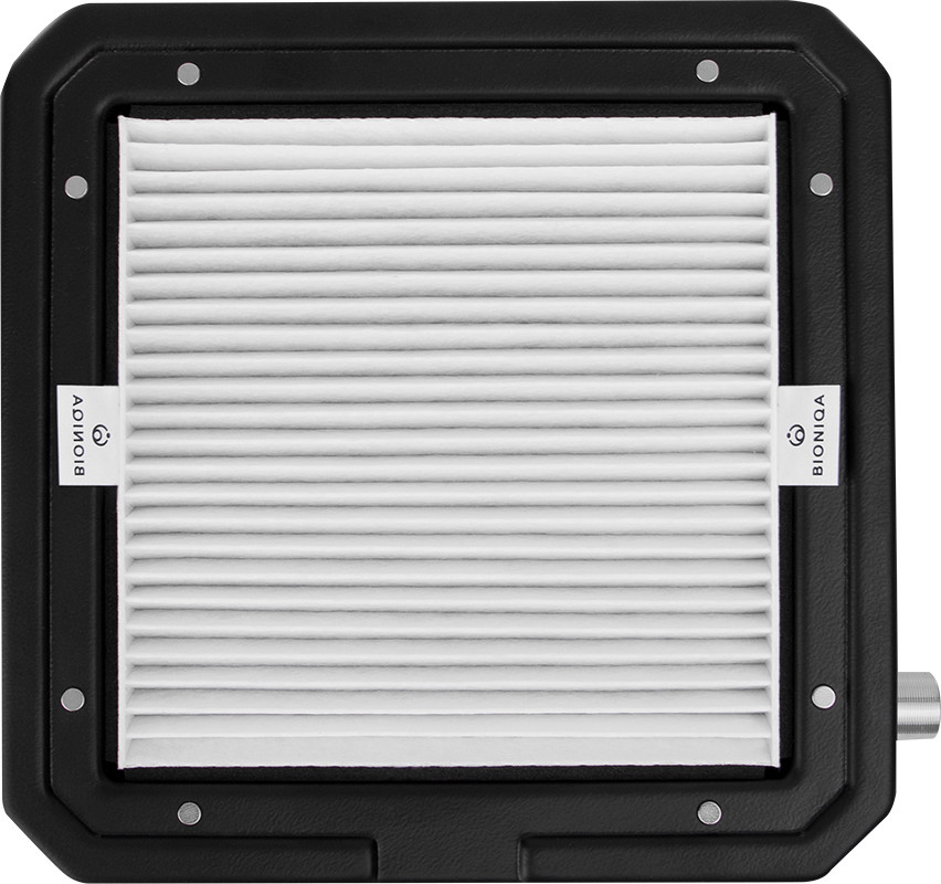 Настольная вытяжка для маникюра с фильтром HEPA Bioniqa Tabletop H V2 Black Фото 4