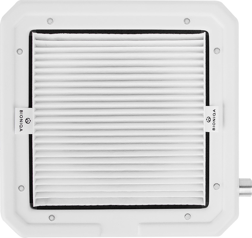 Настільна витяжка для манікюру з HEPA фільтром Bioniqa Tabletop H V4 White  Фото 4 