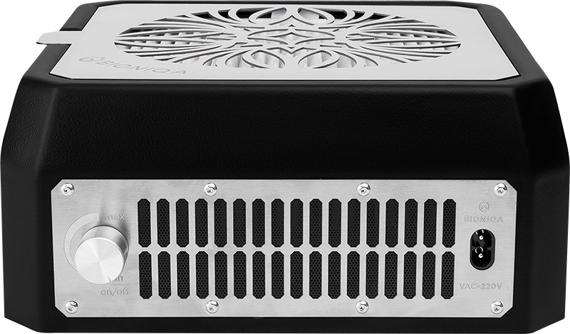 Настольная вытяжка для маникюра с фильтром HEPA Bioniqa Tabletop H V4 Black  Фото 2 