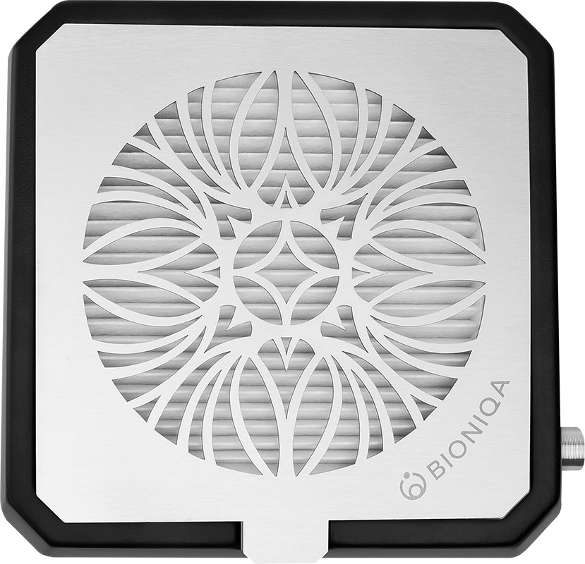 Настольная вытяжка для маникюра с фильтром HEPA Bioniqa Tabletop H V4 Black  Фото 3 