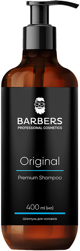 Шампунь для чоловіків для щоденного використання Barbers Original, 400 мл 