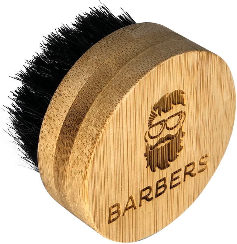 Щітка для бороди Barbers Round Beard Brush 