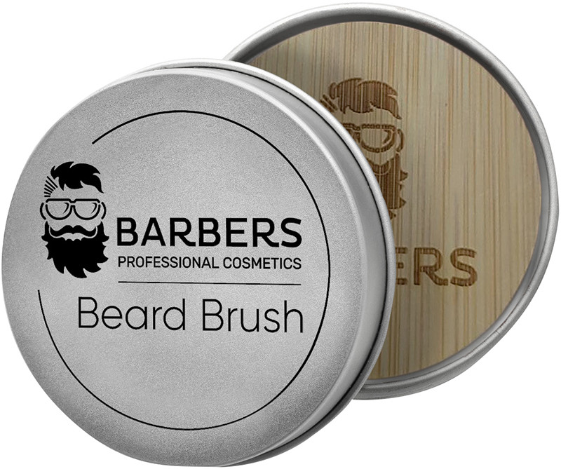 Щітка для бороди Barbers Round Beard Brush  Фото 2 