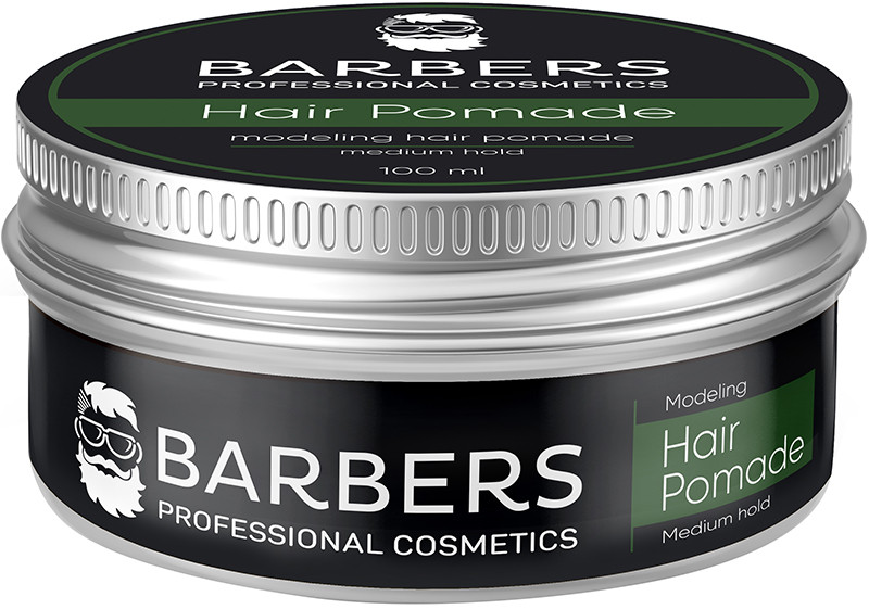Помада для волосся Barbers Modeling Hair Pomade Medium Hold, 100 мл 